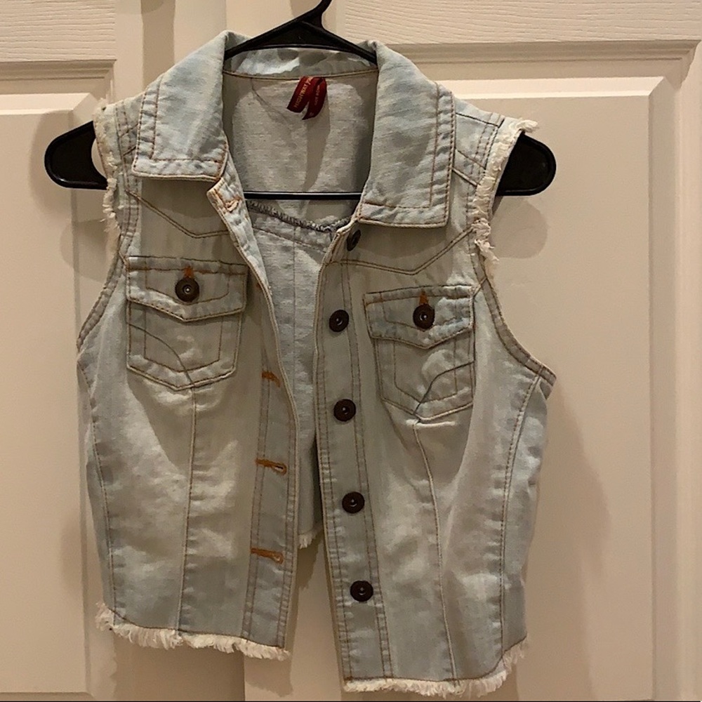 Denim vest